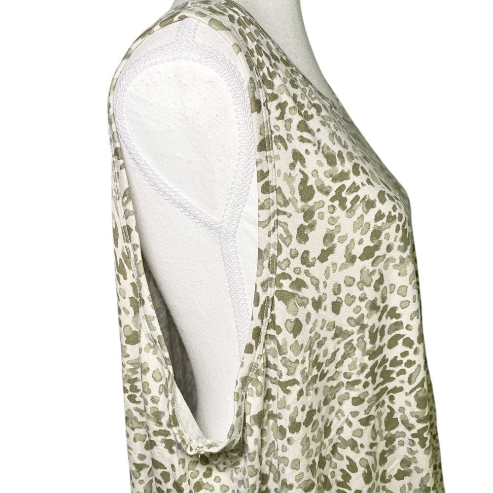 Old Navy Green Spotted Luxe Tank Top NWT - Picture 5 of 11